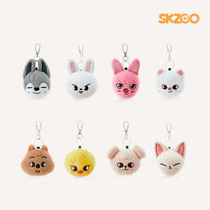 STRAY KIDS SKZOO OFFICIAL GOODS - MINI FACE KEYRING