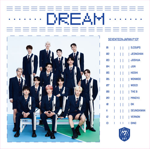 SEVENTEEN (세븐틴) JAPAN 1ST EP ALBUM - [Dream] (Flash Price Edition / Limited Release Ver.)