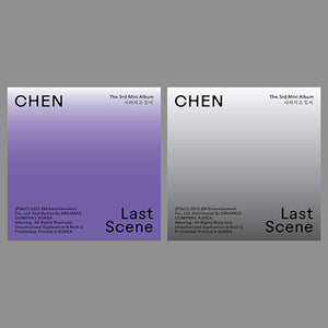 CHEN (첸) 3RD MINI ALBUM - [사라지고 있어 (Last Scene)] (Photo Book Ver.)
