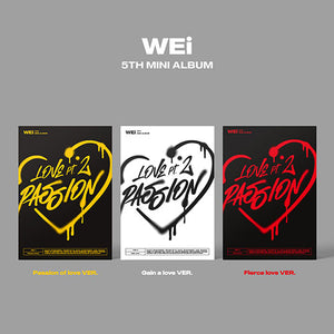 WEi (위아이) 5TH MINI ALBUM - [Love Pt.2 : Passion]