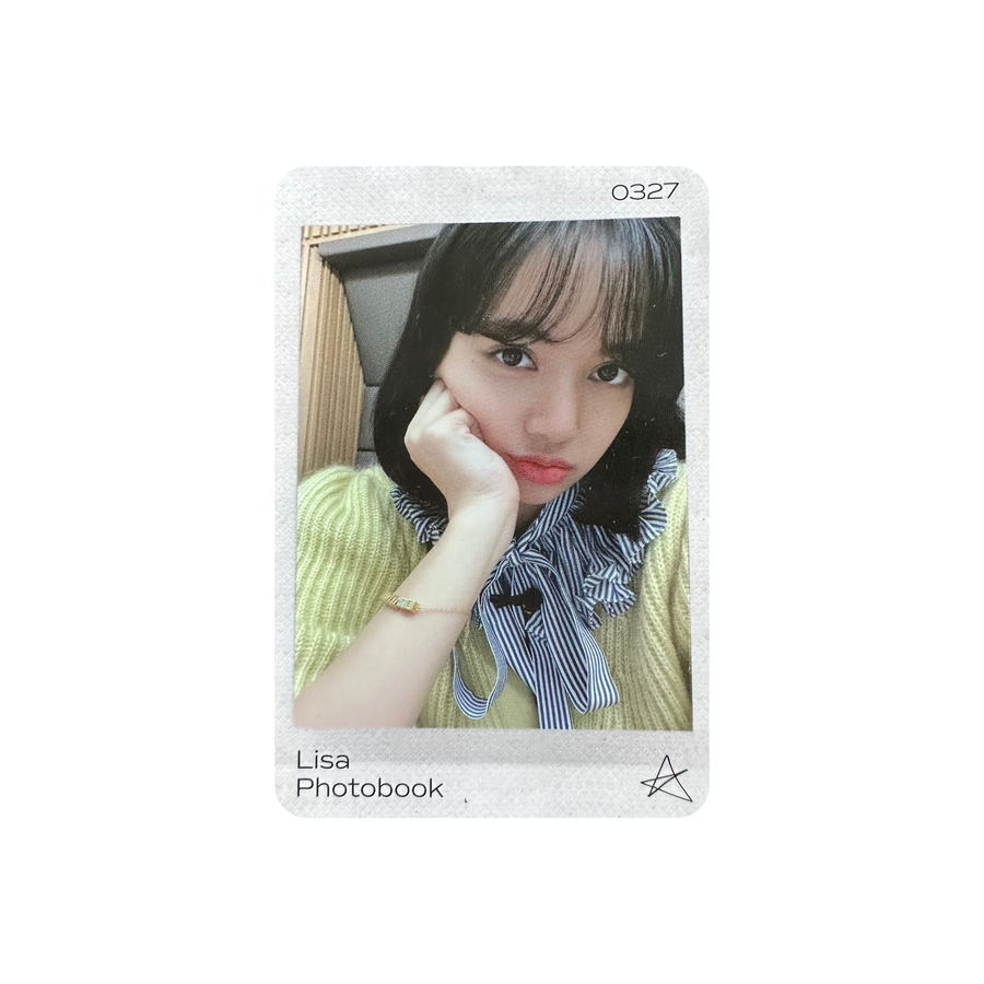 LISA (리사) - [PHOTOBOOK 0327 VOL.2 -SECOND EDITION] : (YG SELECT