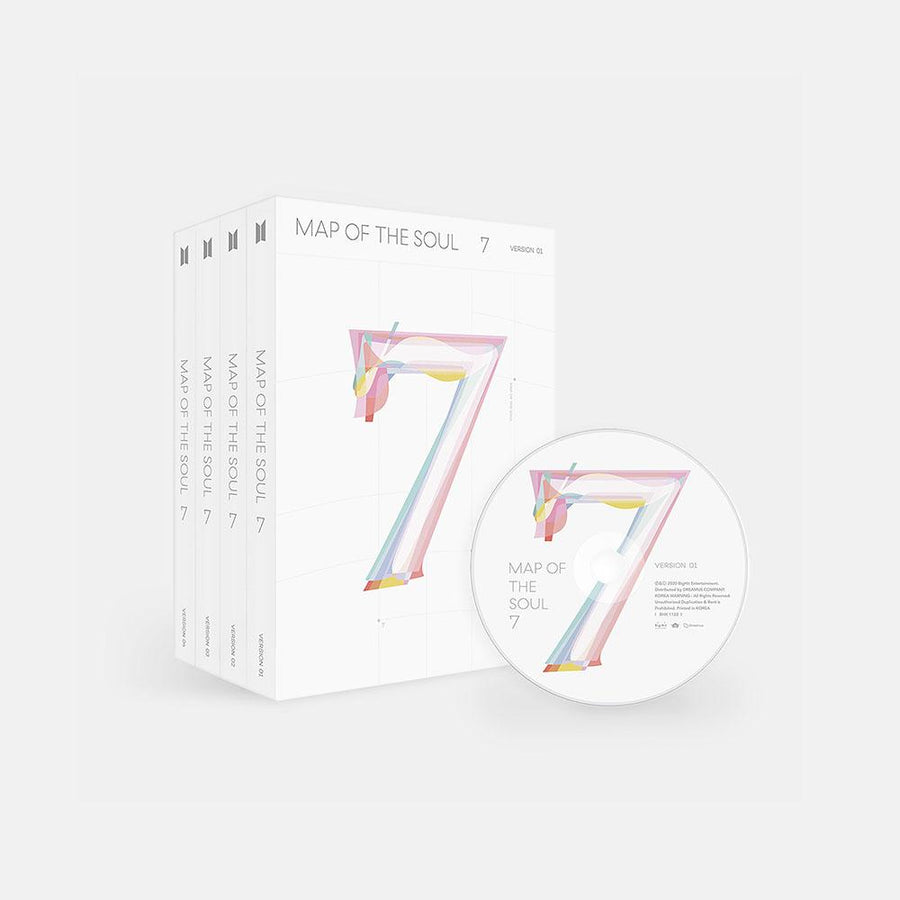 BTS (방탄소년단) ALBUM - [MAP OF THE SOUL : 7] - Eve Pink K-POP