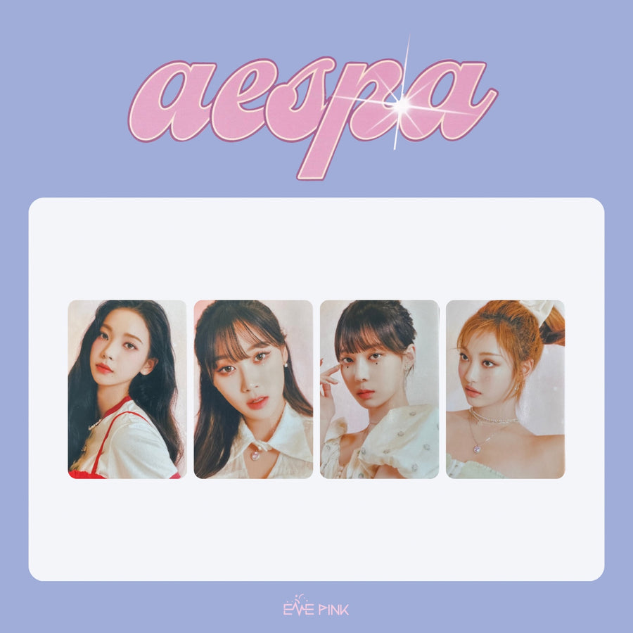 AESPA (에스파) - [2022 SEASON’S GREETINGS] : (OFFICIAL PHOTOCARD SET)