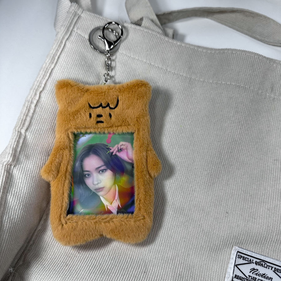 PHOTOCARD HOLDER KEYCHAIN - [PLUSH VER.1]