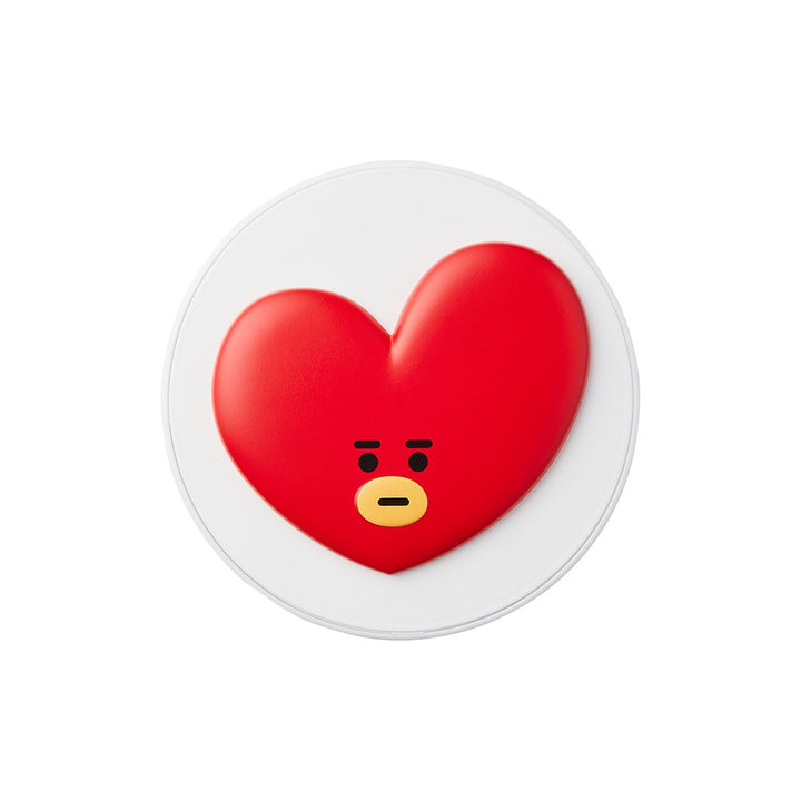 BT21 X VT - REAL WEAR SATIN CUSHION [GLOW] - Eve Pink K-POP