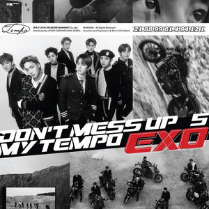 EXO (엑소) 5TH ALBUM - [DON'T MESS UP MY TEMPO] - Eve Pink K-POP