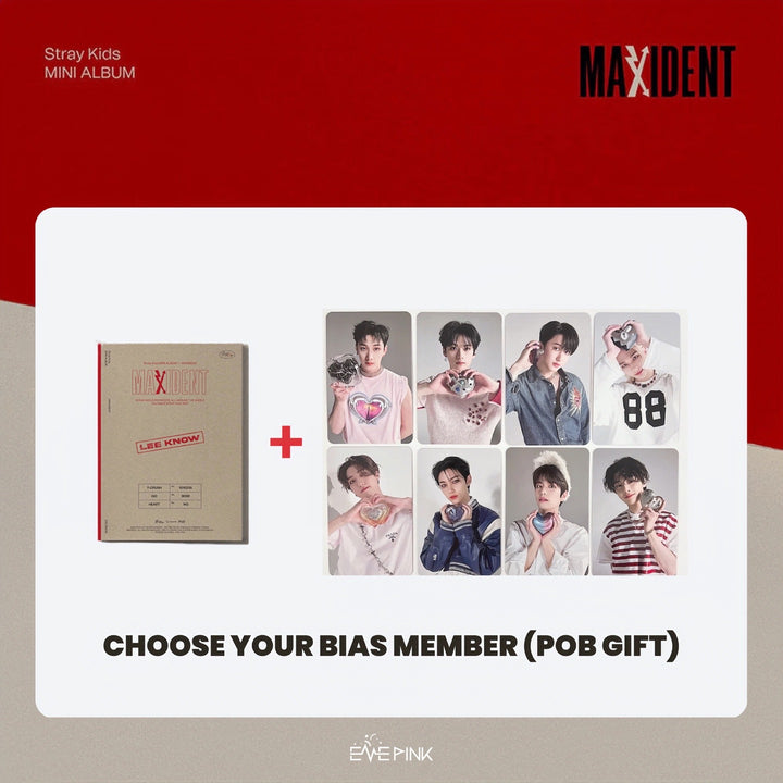 STRAY KIDS (스트레이키즈) MINI ALBUM - [MAXIDENT] (CASE ver : OPENED ALBUM)