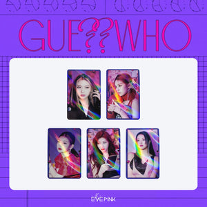 ITZY (있지) - [GUESS WHO] : (OFFICIAL HOLOGRAM PHOTOCARD)