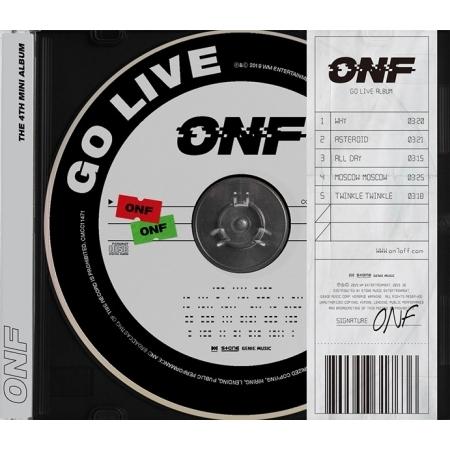 ONF (온앤오프) 4TH MINI ALBUM - [GO LIVE]