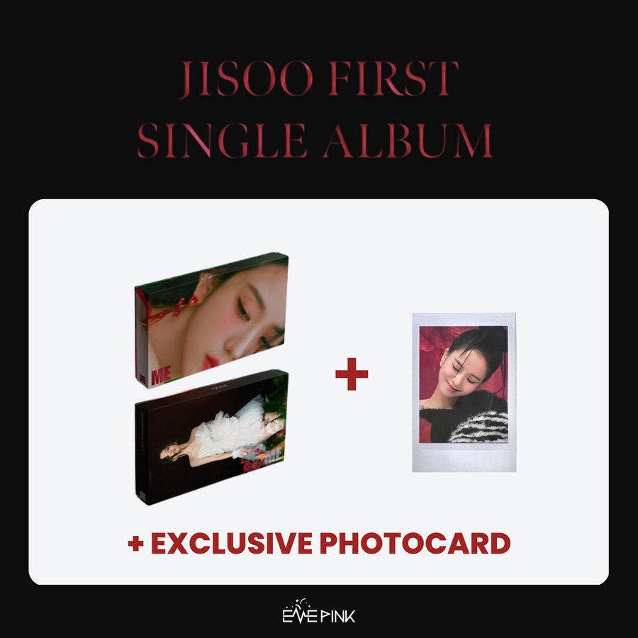 JISOO (BLACKPINK) 1ST SINGLE ALBUM [ME] - (Photobook Ver.) (+ EXCLUSIVE PHOTOCARDS)