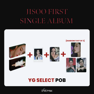 JISOO (BLACKPINK) 1ST SINGLE ALBUM [ME] - (Photobook Ver. + YG SELECT POB)
