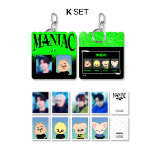 STRAY KIDS - 2ND WORLD TOUR SKZ [MANIAC] IN SEOUL (ID PHOTO DUAL FRAME KEYRING)