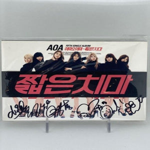 [AUTOGRAPHED CD] AOA (에이오에이) SINGLE ALBUM VOL.5 - [MINI SKIRT]