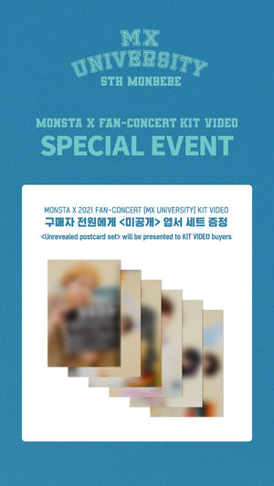 MONSTA X (몬스타엑스) - 2021 FAN-CONCERT [MX UNIVERSITY] KIT VIDEO