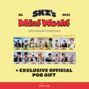 STRAY KIDS - 2023 Season's Greetings [SKZ's Mini World] POB EXCLUSIVE  PHOTOCARD 