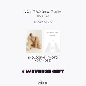 SEVENTEEN THE THIRTEEN TAPES - TTT VOL. 3/13 : VERNON (+ WEVERSE GIFT)