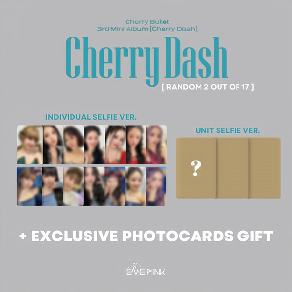 CHERRY BULLET (체리블렛) 3RD MINI ALBUM - [Cherry Dash] (+ EXCLUSIVE PHOTOCARDS)
