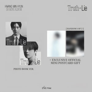 HWANG MIN HYUN (황민현) 1ST MINI ALBUM - [Truth or Lie] (+ EXCLUSIVE GIFT)