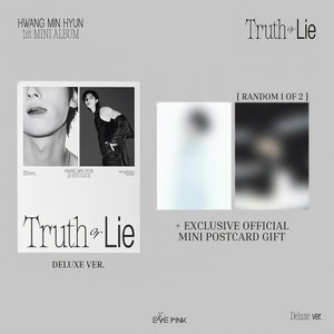 HWANG MIN HYUN (황민현) 1ST MINI ALBUM - [Truth or Lie] (Deluxe Ver. + EXCLUSIVE GIFT)
