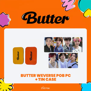 BTS (방탄소년단) - [BUTTER] : (WEVERSE SHOP OFFICIAL PHOTOCARD)