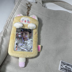 PHOTOCARD HOLDER KEYCHAIN - [PLUSH VER.2]