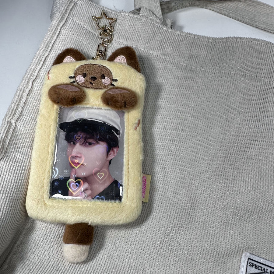 PHOTOCARD HOLDER KEYCHAIN - [PLUSH VER.2]
