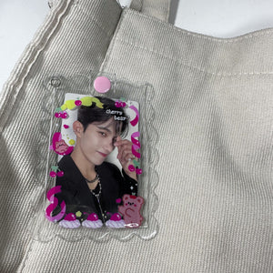 PHOTOCARD HOLDER KEYCHAIN - [CLEAR VER.1]