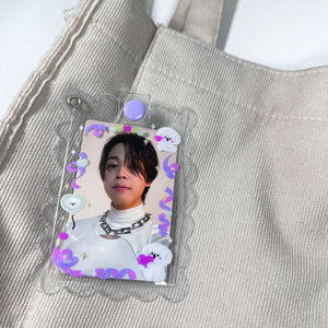 PHOTOCARD HOLDER KEYCHAIN - [CLEAR VER.1]