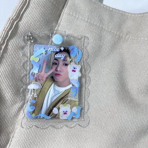 PHOTOCARD HOLDER KEYCHAIN - [CLEAR VER.1]