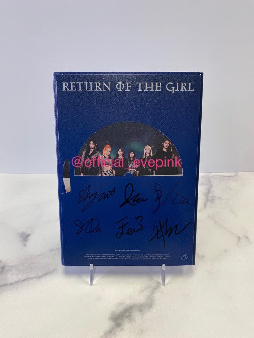 [AUTOGRAPHED CD] EVERGLOW (에버글로우) ALBUM [RETURN OF THE GIRL]