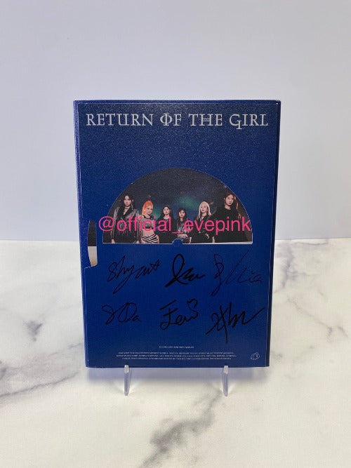 [AUTOGRAPHED CD] EVERGLOW (에버글로우) ALBUM - [RETURN OF THE GIRL] (ONLINE ONLY)