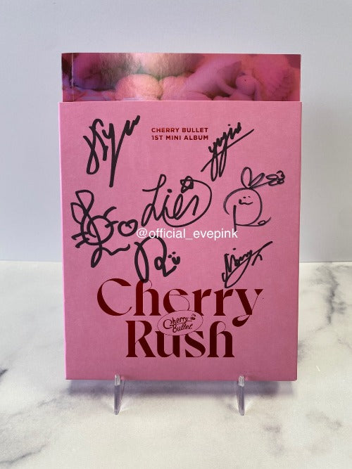 [AUTOGRAPHED CD] Cherry Bullet (체리블렛) 1ST MINI ALBUM - [Cherry Rush] (ONLINE ONLY)
