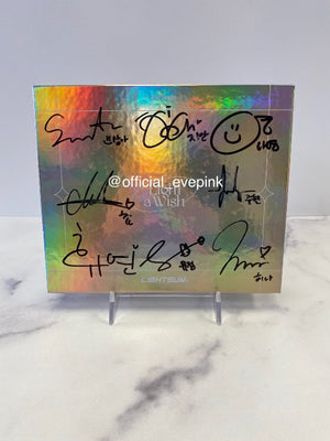 [AUTOGRAPHED CD] LIGHTSUM (라잇썸) 2ND SINGLE ALBUM - [Light a Wish] (ONLINE ONLY)