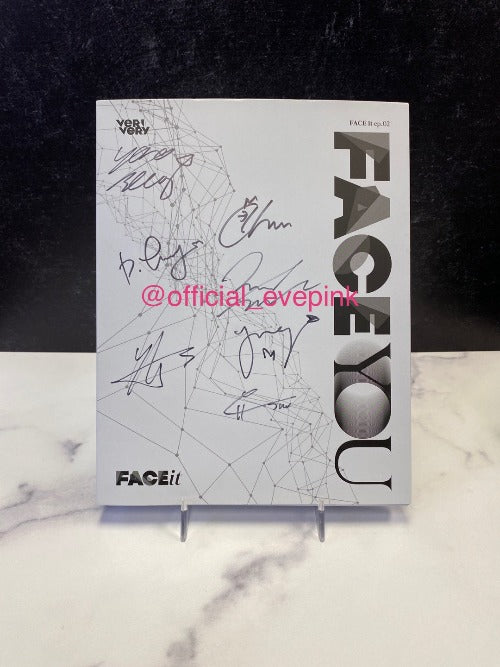 [AUTOGRAPHED CD] VERIVERY (베리베리) 4TH MINI ALBUM - [FACE YOU](ONLINE ONLY)