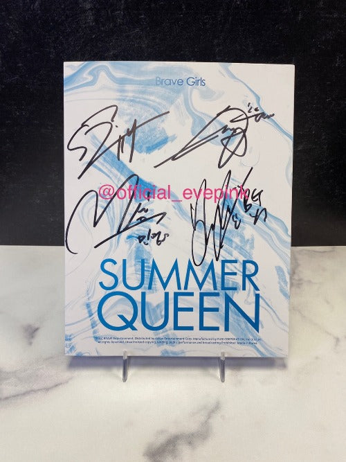 [AUTOGRAPHED CD] Brave Girls (브레이브걸스) 5TH MINI ALBUM - [Summer Queen] (ONLINE ONLY)