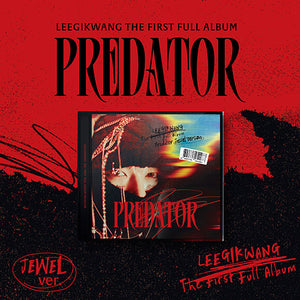 LEE GIKWANG (이기광 ) 1ST ALBUM - [Predator] (JEWEL VER)