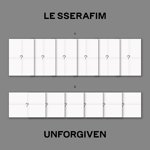 LE SSERAFIM (르세라핌) 1ST STUDIO ALBUM - [UNFORGIVEN] (Weverse Albums Ver.)