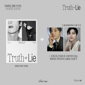 HWANG MIN HYUN (황민현) 1ST MINI ALBUM - [Truth or Lie] (Deluxe Ver. + EXCLUSIVE GIFT)