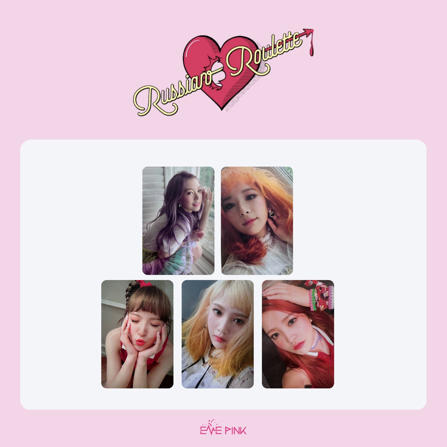Red Velvet Russian Roulette (3rd Mini Album) Official Photocard Irene,Seulgi