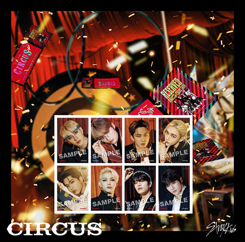 STRAY KIDS JAPANESE ALBUM - [CIRCUS : REG VER.] (+ TRANSPARENT PHOTOCARD)