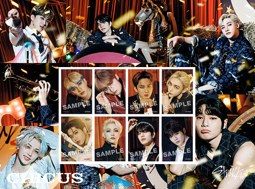 STRAY KIDS JAPANESE ALBUM - [CIRCUS : VER. B] (+ TRANSPARENT PHOTOCARD)