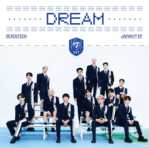 SEVENTEEN (세븐틴) JAPAN 1ST EP ALBUM - [Dream] (Regular Ver. + EXCLUSIVE PHOTOCARD)