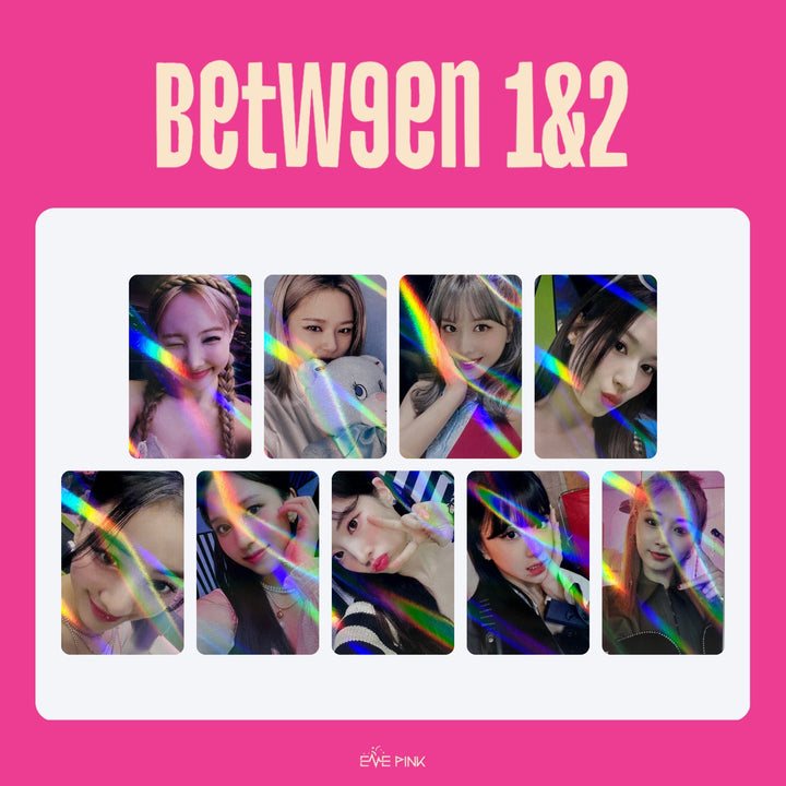 TWICE (트와이스) - [BETWEEN 1&2] : (OFFICIAL HOLOGRAM PHOTOCARD)