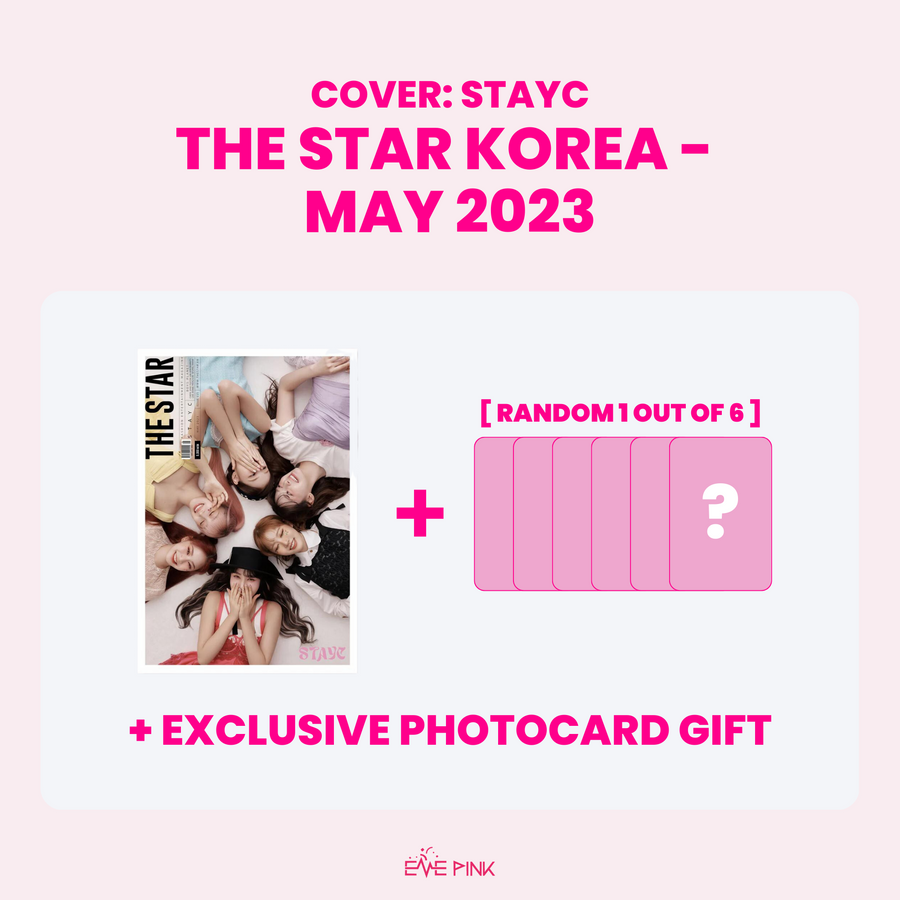 THE STAR KOREA - MAY 2023 [COVER : STAYC] (+PHOTOCARD)