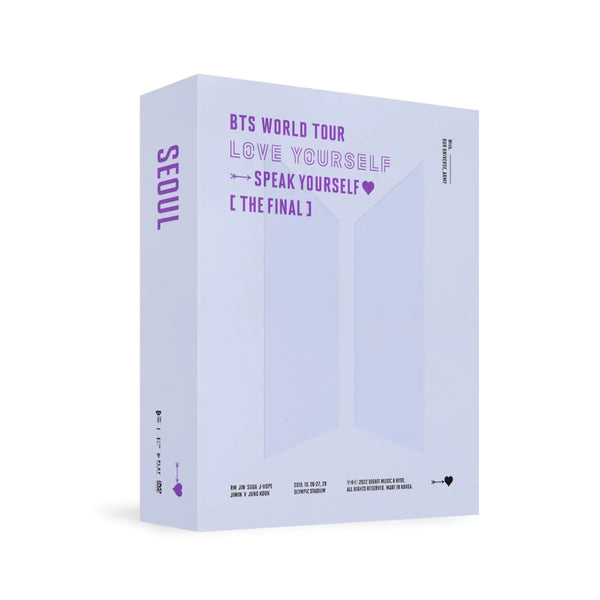 BTS (방탄소년단) - WORLD TOUR [LOVE YOURSELF : SPEAK YOURSELF THE FINAL] (DVD)
