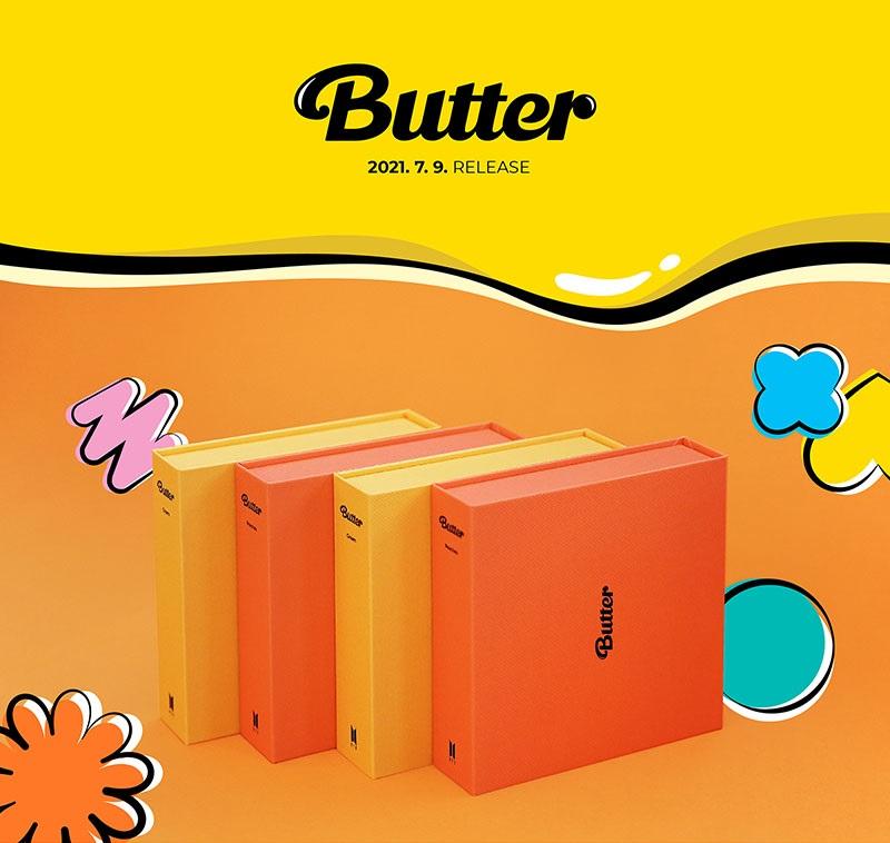 BTS (방탄소년단) SINGLE ALBUM - [BUTTER] – EVE PINK K-POP