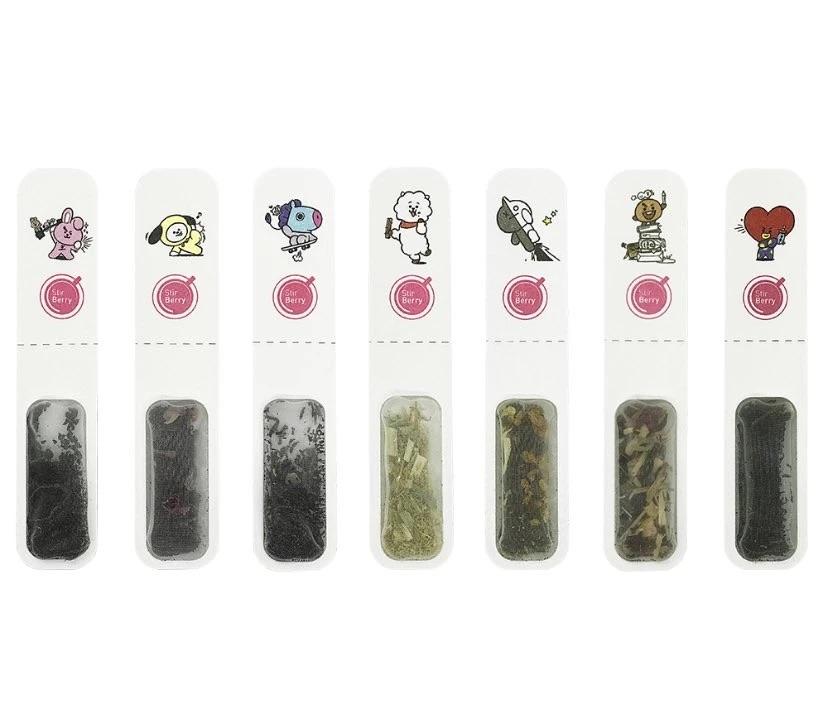 BT21 - Stir Berry Stick Tea Set