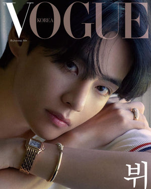 V x VOGUE KOREA - OCT 2022 [COVER : V (BTS)] (A-C ver.) - EVE PINK K-POP