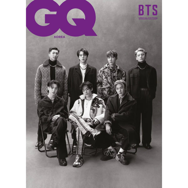 GQ KOREA - JANUARY 2022 MAGAZINE [COVER : BTS]