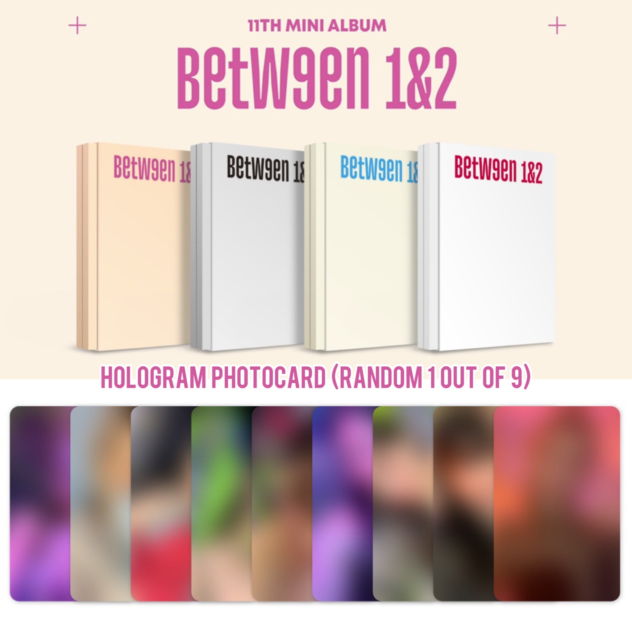 TWICE 11TH MINI ALBUM BETWEEN 1&2